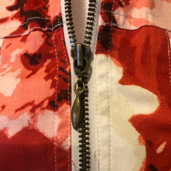 Additions by Chico's size 0 (Equivalent to US Size 4)Long Sleeve Zippered Jacket - Picture 8 of 9